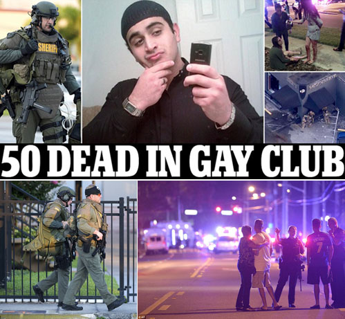 50 Tewas di Klub Malam LGBT di Orlando AS yang Dibantai Pelaku Pembenci Gay